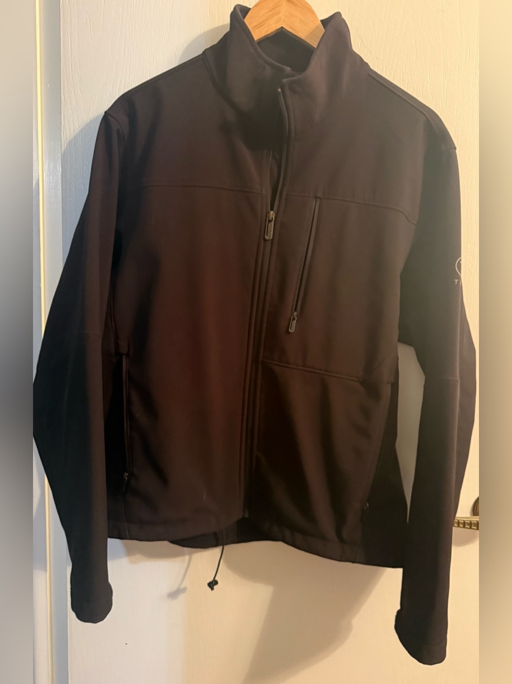 Tumi Black Men's Performance Softshell Jacket